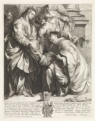 Vision of St. Hermann Joseph (version b)