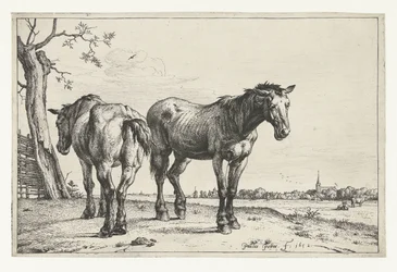 Two Plow Horses