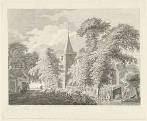 Village View in Maartensdijk, 1753