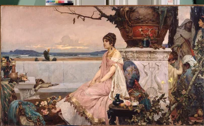 Roman Woman At The Well