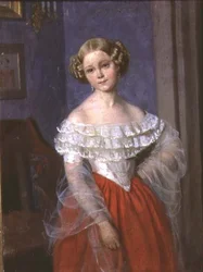 Portrait of Olga Ivanovna Demonkala (1840-c.1927) 1851