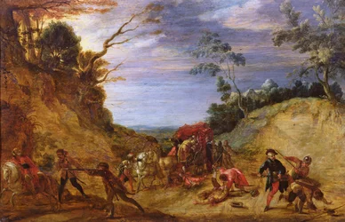 Travellers Attacked by Bandits