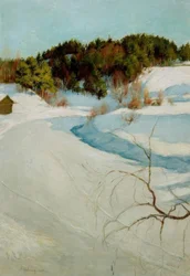 Winter Landscape near Myllykyla