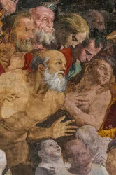 St John the Baptist Baptizing people, Poggi Chapel