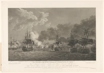 View of the Battle of Copenhagen, 1801