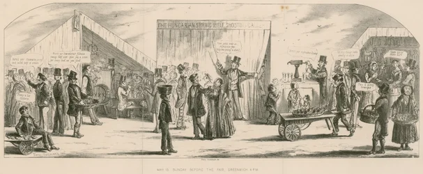Bartholomew Fair, London: Sunday before the fair, Greenwich
