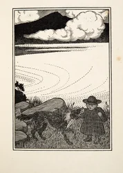 A Child Saved, from A Hundred Anecdotes of Animals, pub. 1924