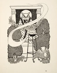 Escape of Jengis Khan, from A Hundred Anecdotes of Animals, pub. 1924