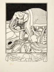 Porus Saved by his Elephant