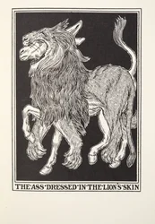 The Ass Dressed in the Lion