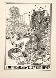 The Bear and the Beehives, from A Hundred Fables of Aesop
