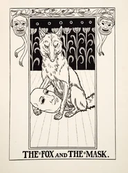The Fox and the Mask, from A Hundred Fables of Aesop