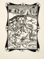 The Rights of Hospitality, from A Hundred Anecdotes of Animals, pub. 1924