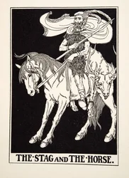 The Stag and the Horse, from A Hundred Fables of Aesop
