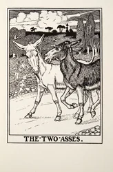The Two Asses, from Fontaine Fables