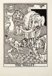 The Wallet, from Fontaine Fables, pub. 1905