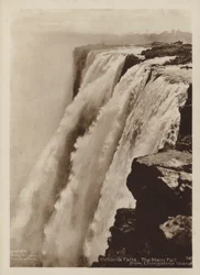 Victoria Falls, The Main Fall from Livingstone Island