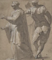 Two Standing Male Figures, 1501-47