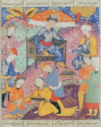 Beheading of Syjawiusz, illustration from the 
