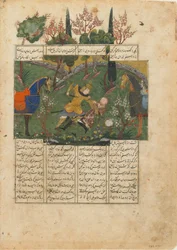 Suhrab in Combat with Rustam