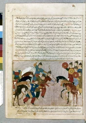 MONGOL EMPIRE: Mongolian army invading Western Asia