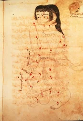 The Constellation of Virgo, illustration from 