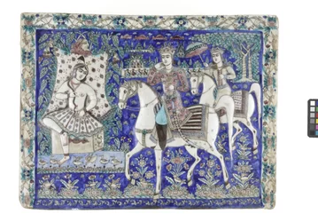 Tile from Tehran, 19th century
