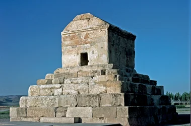 View of the Tomb of Cyrus II, Site of Pasargades, 6th Century BC