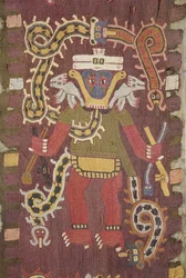 Woollen Mythological figure, Paracas Tribe
