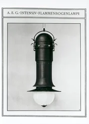 AEG Intensive Flame Arc Lamp