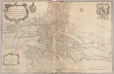 A map of the City and Suburbs of Cork