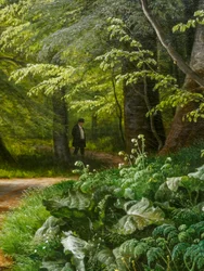 A Beech Wood in May near Iselingen Manor