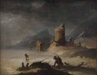 Landscape with Skaters