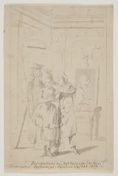 Pierrot and Columbine in "The Talking Picture"