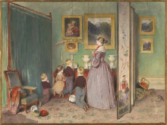 The Evening Prayer Archduchess Sophie with Children