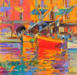 Harbour Reflections, Cote du Midi, 2021