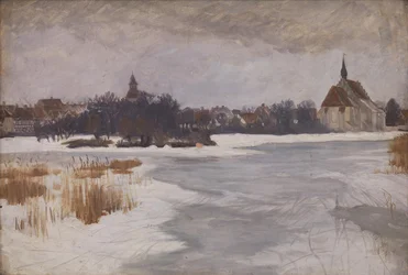 A View of Faaborg. Winter