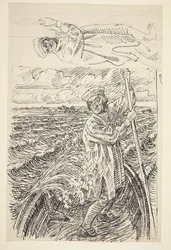 The Priest Hans Madsen crossing to Horneland