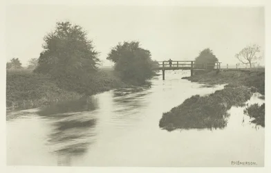 Footbridge Near Tottenham