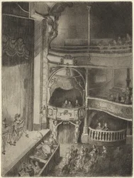 Dancing Girls in a Theatre