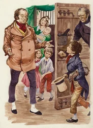 David Copperfield Meets Mr. Micawber