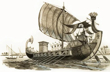 Egyptian galley