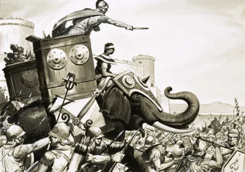 The Rise and Fall of Carthage: The Carthaginian Secret Weapon - Elephants