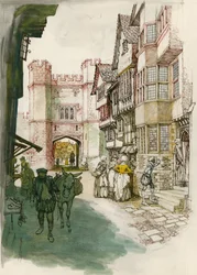 Unidentified London street scene