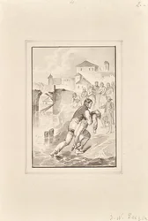 Rescue of a Drowned Boy