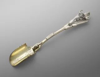Cheese Scoop, c. 1871-1880