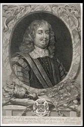 Edward Hyde, 1st Earl of Clarendon, engraved by M. Burg