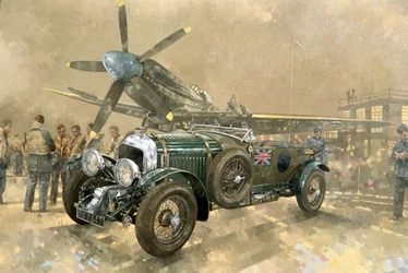 Bentley and Spitfire