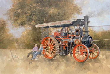 Traction Engine at the Great Eccleston Show