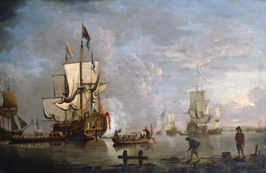 The Morning Gun: HMS Peregrine off Rochester